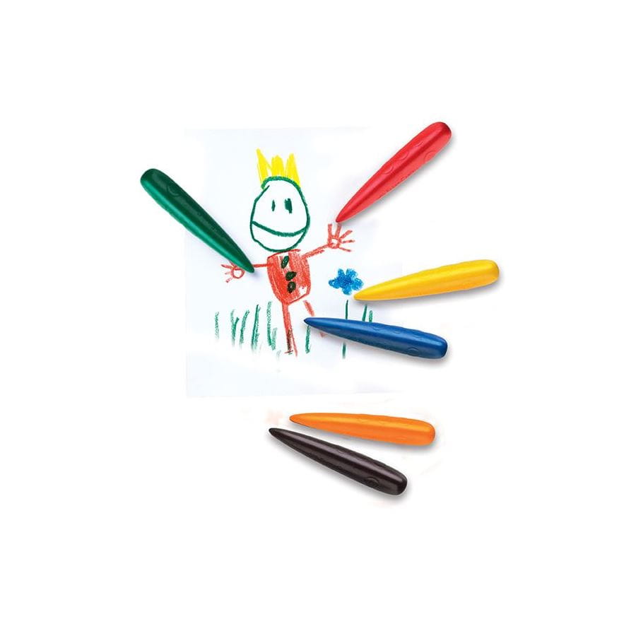 Faber-Castell - First Grip Crayons Set of 6