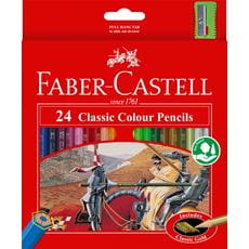 Faber-Castell - Classic colour pencil pack of 24