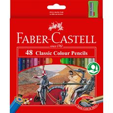 Faber-Castell - Classic colour pencil pack of 48