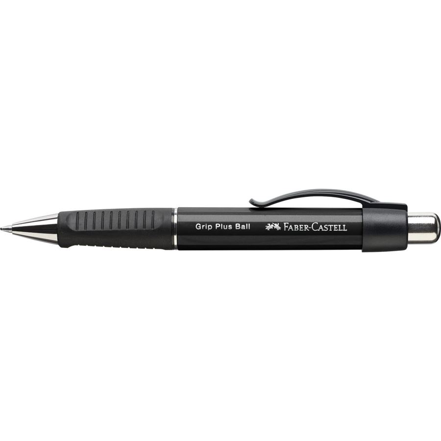 Faber-Castell - Grip Plus Ball ballpoint pen, M, black