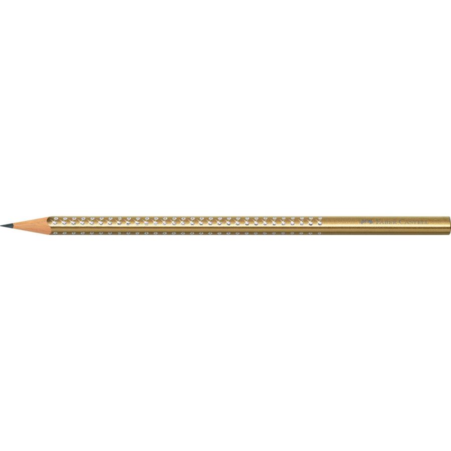 Faber-Castell - Graphite pencil Sparkle gold