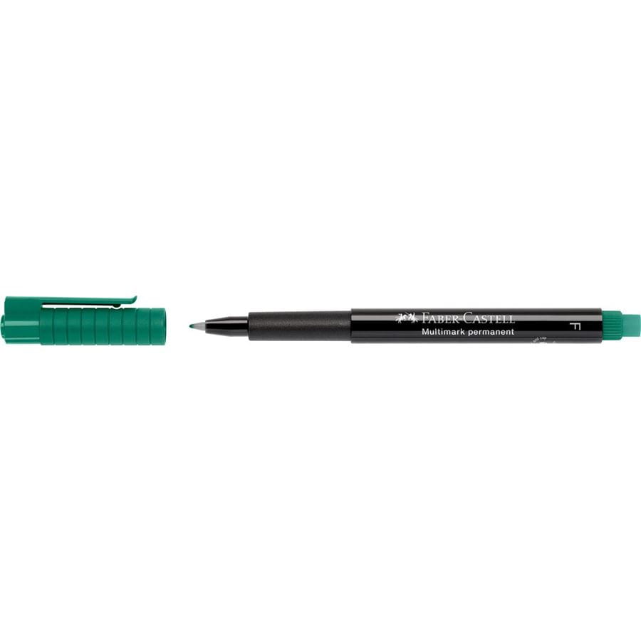 Faber-Castell - Multimark overhead marker permanent, F, green