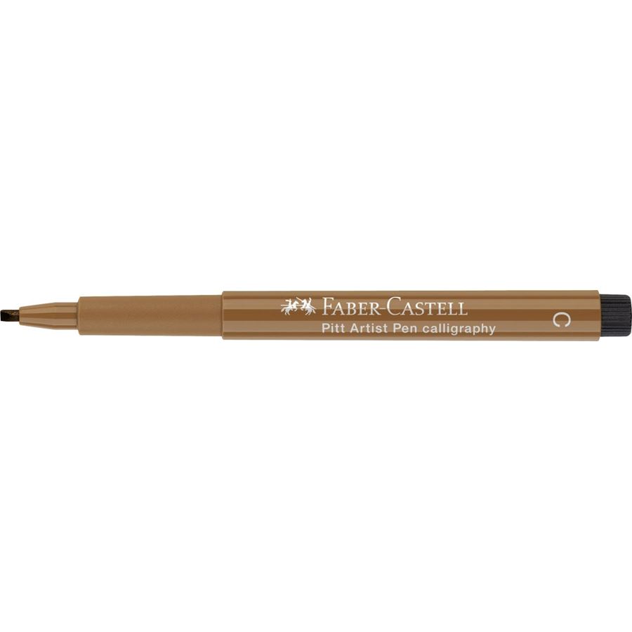 Faber-Castell - Pitt Artist Pen Calligraphy India ink pen, raw umber