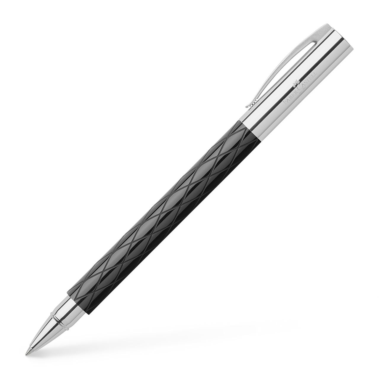 Faber-Castell - Ambition Rhombus rollerball, black