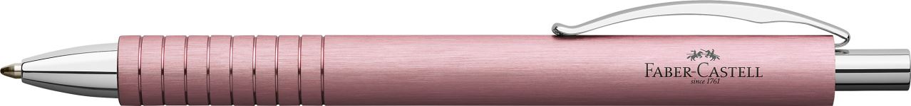 Faber-Castell - Essentio Aluminium ballpoint pen, B, rose