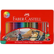 Faber-Castell - Classic colour pencil tin of 48