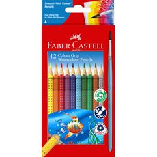 Faber-Castell - Grip watercolour pencil pack of 12