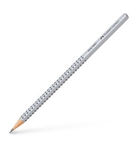 Faber-Castell - Grip 2001 graphite pencil, 2H, silver
