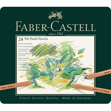Faber-Castell - Pitt Pastel pencil, tin of 24