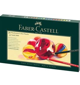 Faber-Castell - Polychromos colour pencil, gift set, Mixed Media