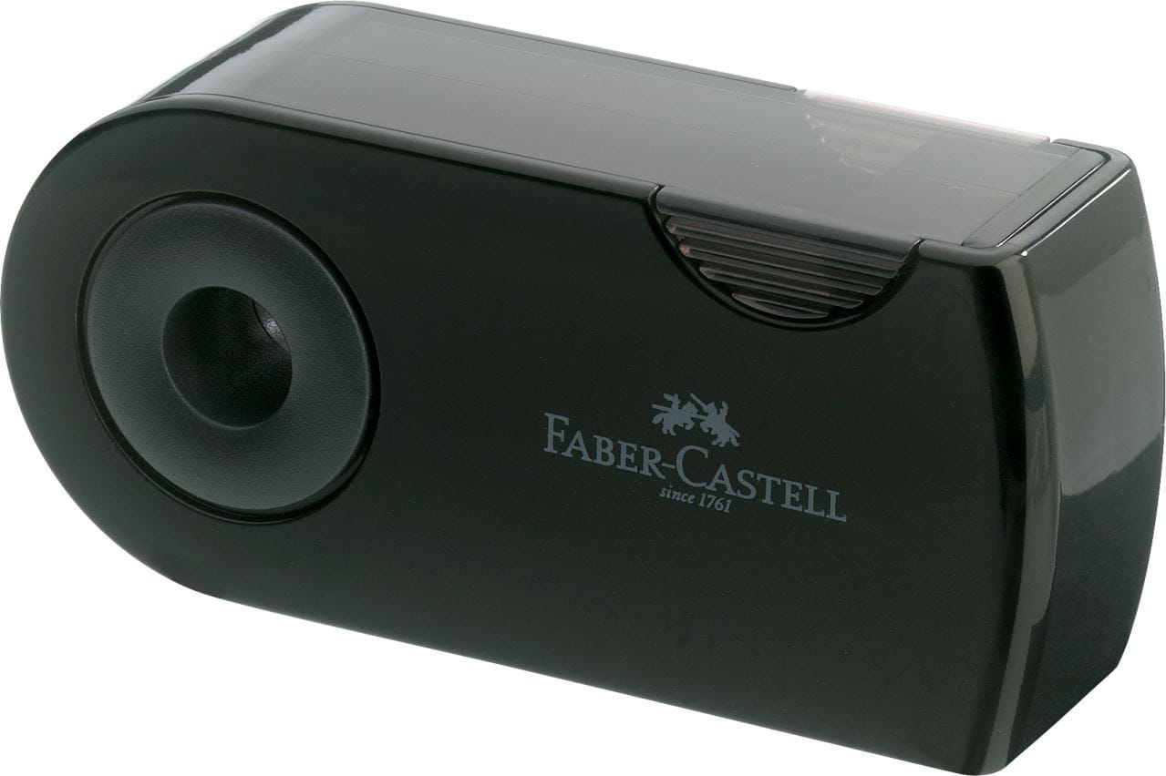 Faber-Castell - Sleeve twin sharpening box, black